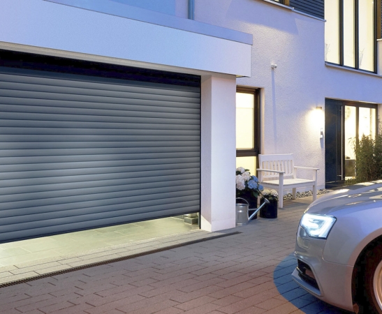 Ворота из роллетного профиля в Анапе