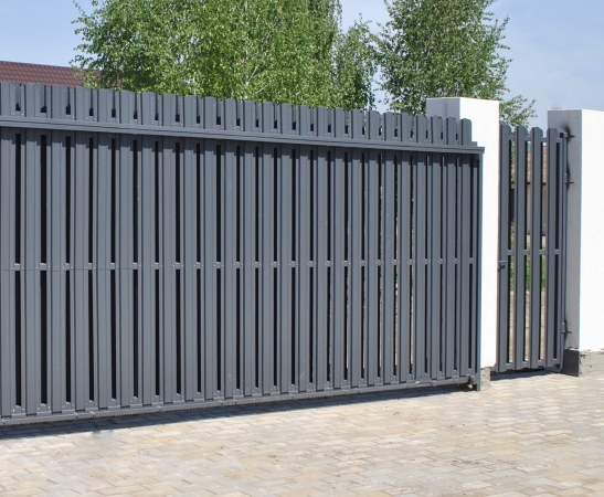 Ворота из штакетника в Анапе