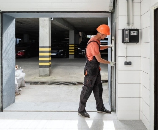 Замер ворот в Анапе